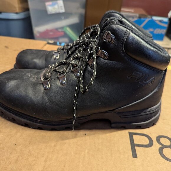 Fila leather hiking boots US 11 - Picture 3 of 9